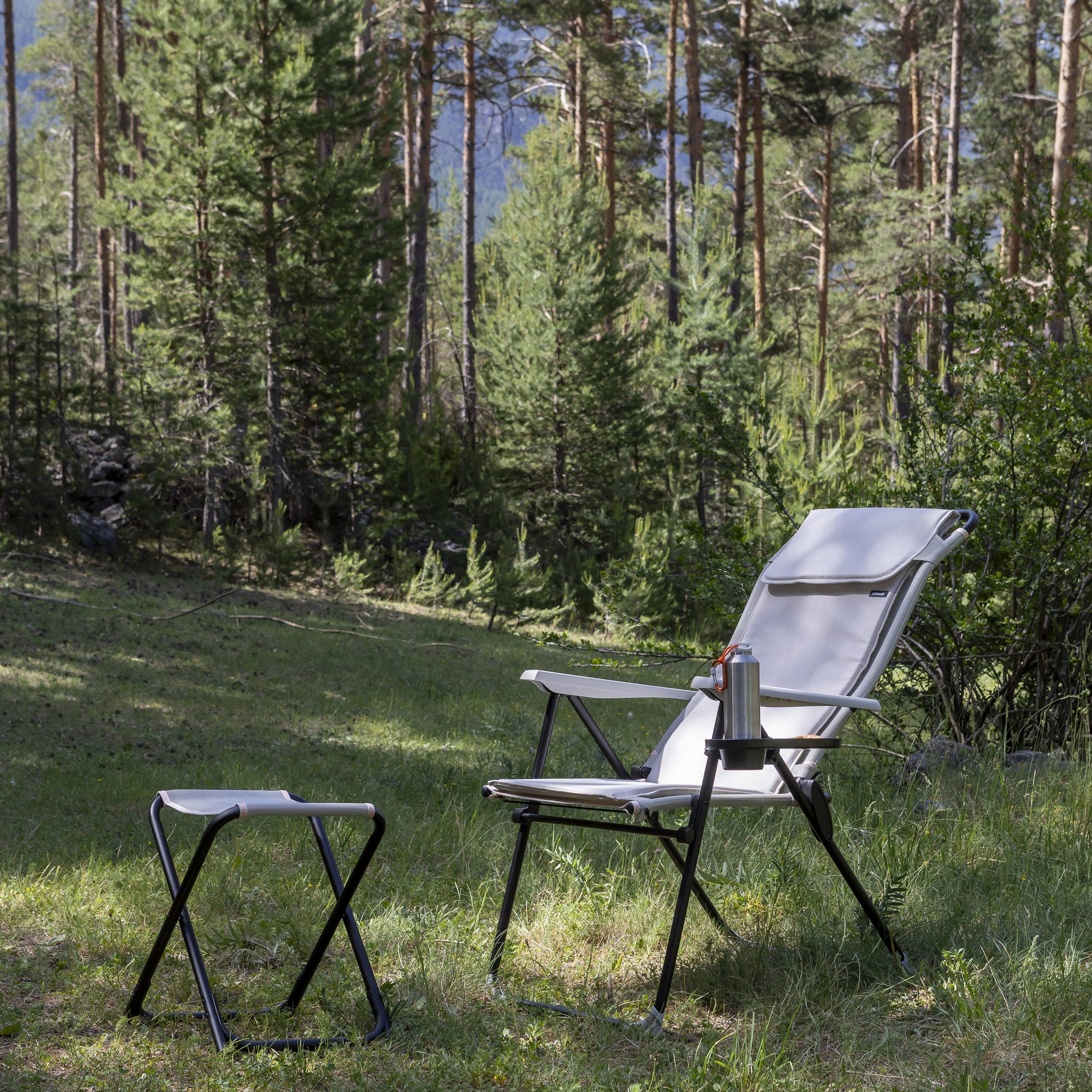 Porte-Gobelet pour fauteuil relax - Relax, Zen-It, Cham Elips, Low Elips, Alu Cham, Alu Low - Polymère - Noir